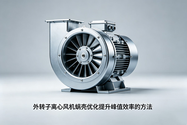 外转子香蕉视频网页版蜗壳优化提升峰值效率的方法